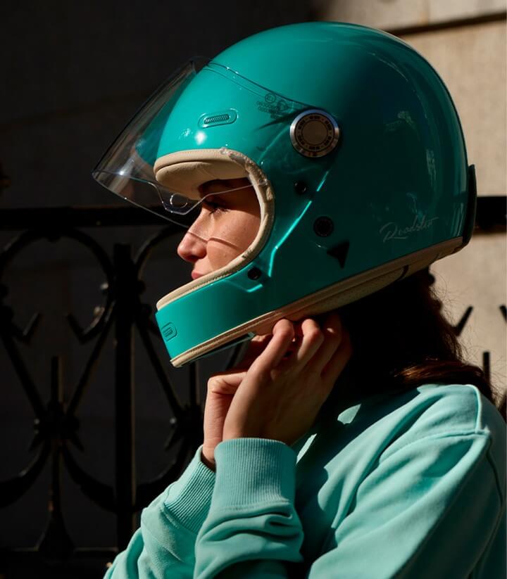 Casco Integral By City Roadster III Aqua