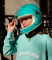 Full-Face Helmet By City Roadster III Aqua