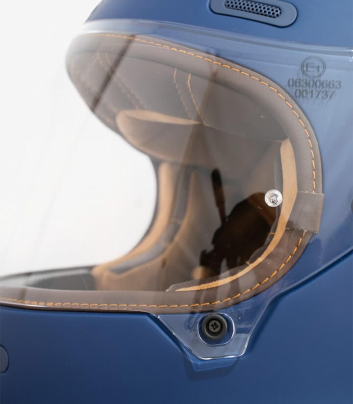 Casco Integral By City Roadster III Azul Mate