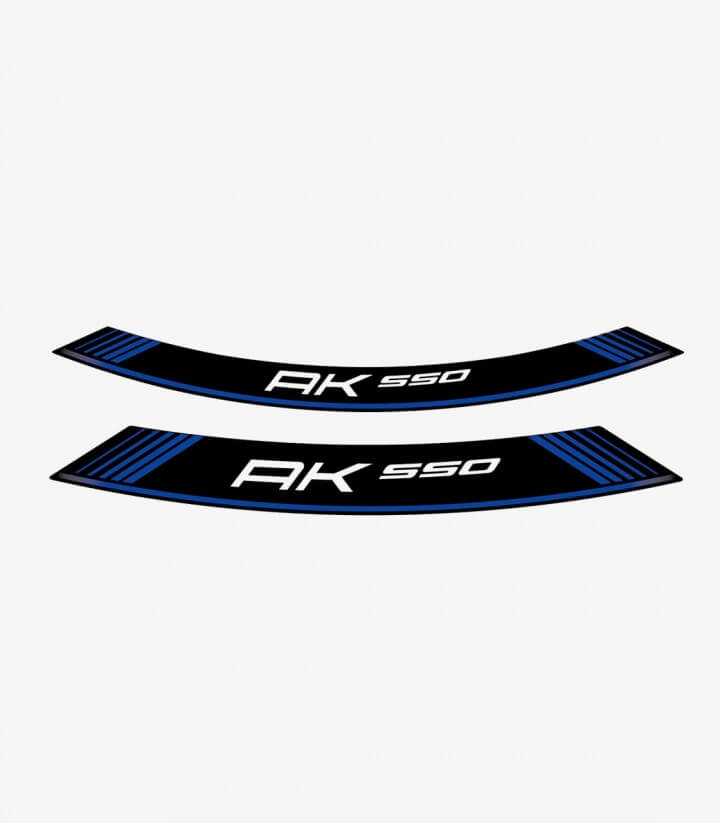 Tiras de llantas Kymco AK 550 especiales de Puig color Azul