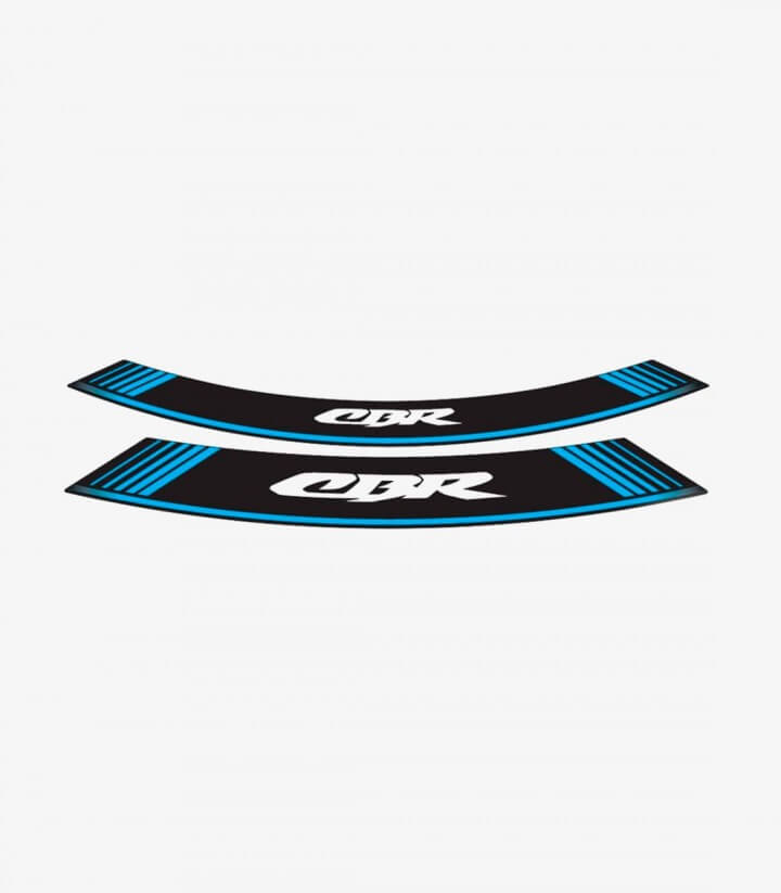 Spezielle Felgenrandaufkleber Honda CBR Puig 5524A Blau