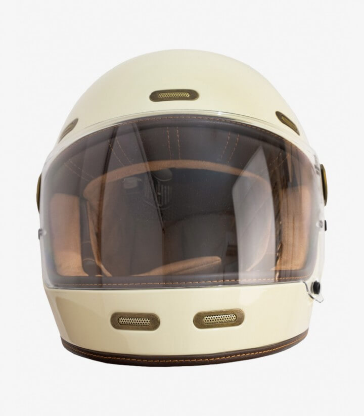 Casco Integral By City Roadster III Crema