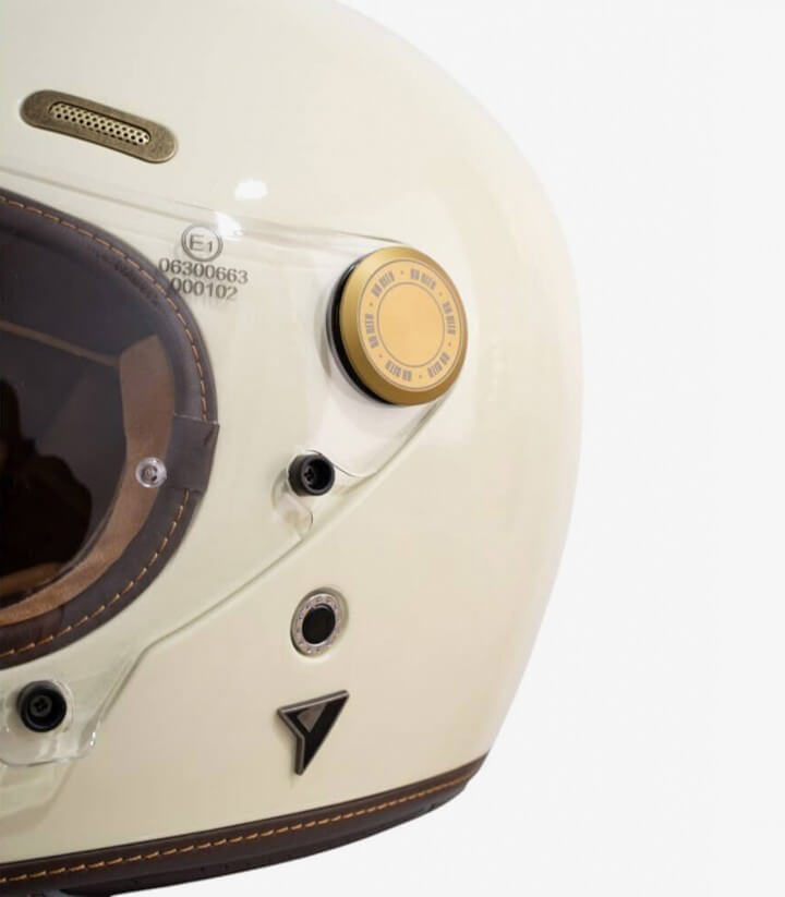 Casco Integral By City Roadster III Crema