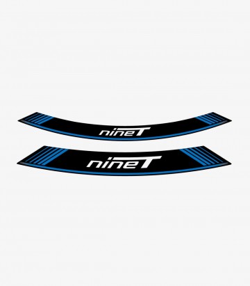 Tiras de llantas BMW nine T especiales de Puig color Azul