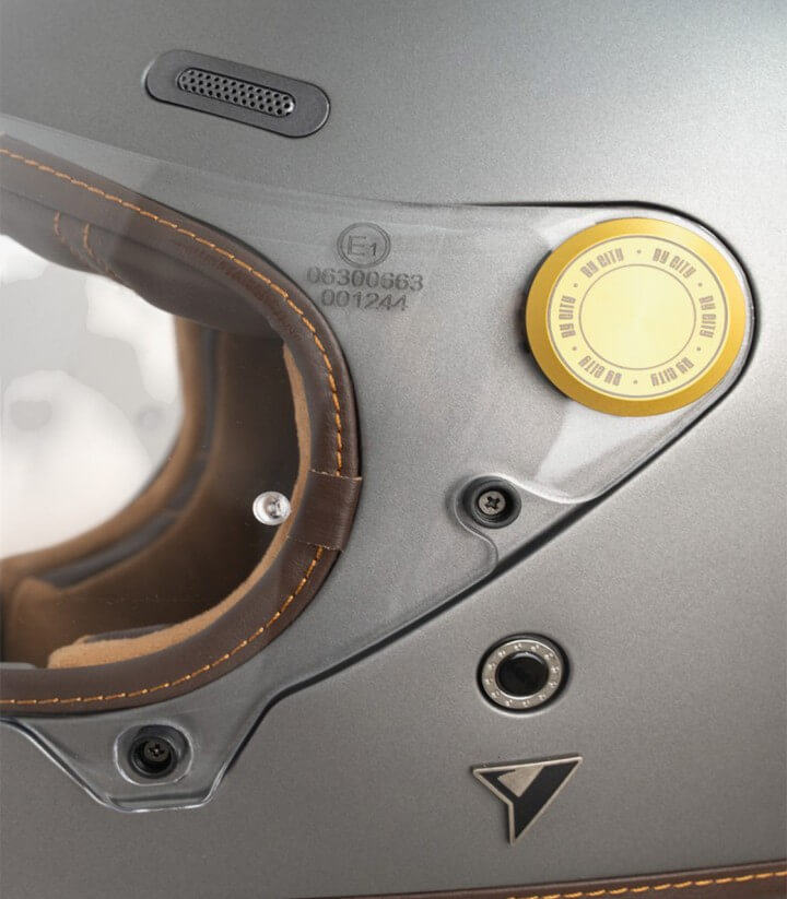 Casco Integral By City Roadster III Gris Mate