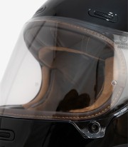 Full-Face Helmet By City Roadster III Black Shiny