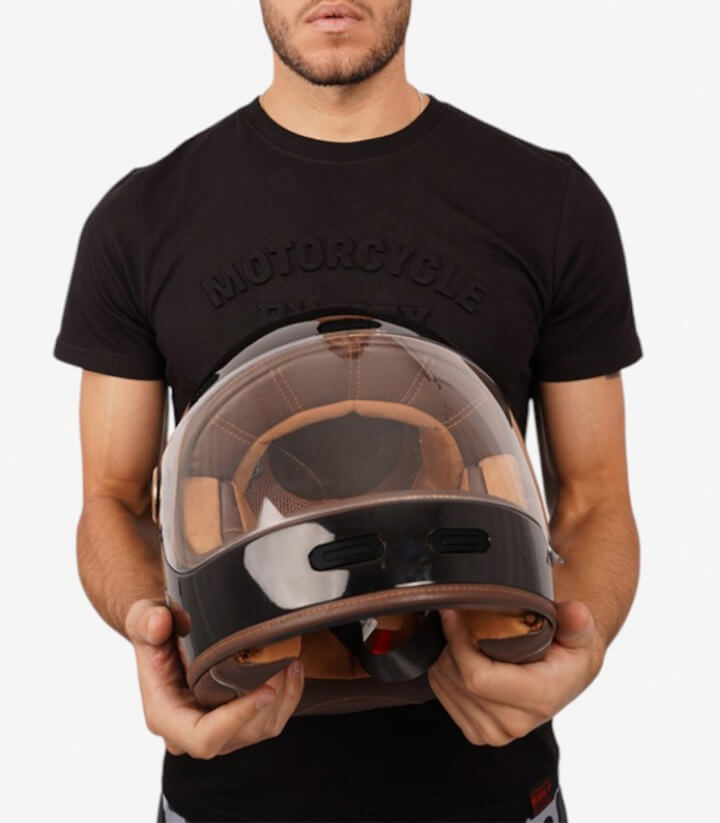 Casco Integral By City Roadster III Negro Brillante