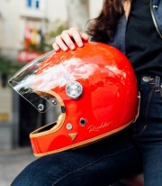Full-Face Helmet By City Roadster III Red