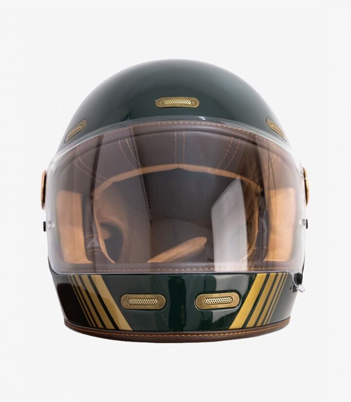 Casco Integral By City Roadster III Verde Oscuro