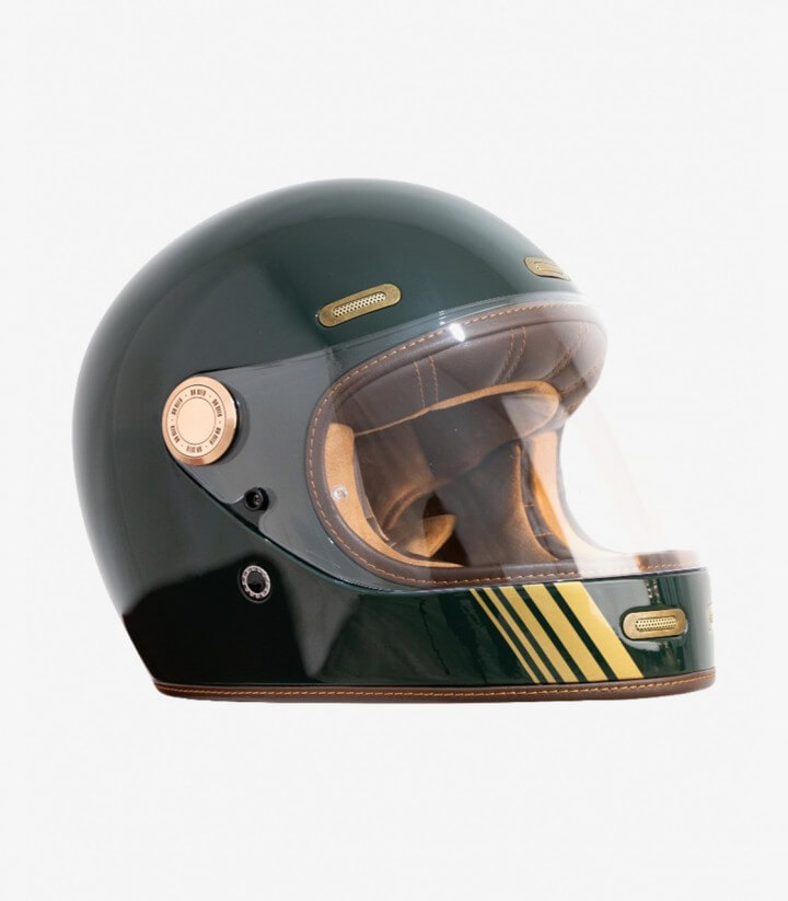 Casco Integral By City Roadster III Verde Oscuro