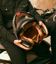By City 90 Degrees Full-Face Helmet Antracite Matt