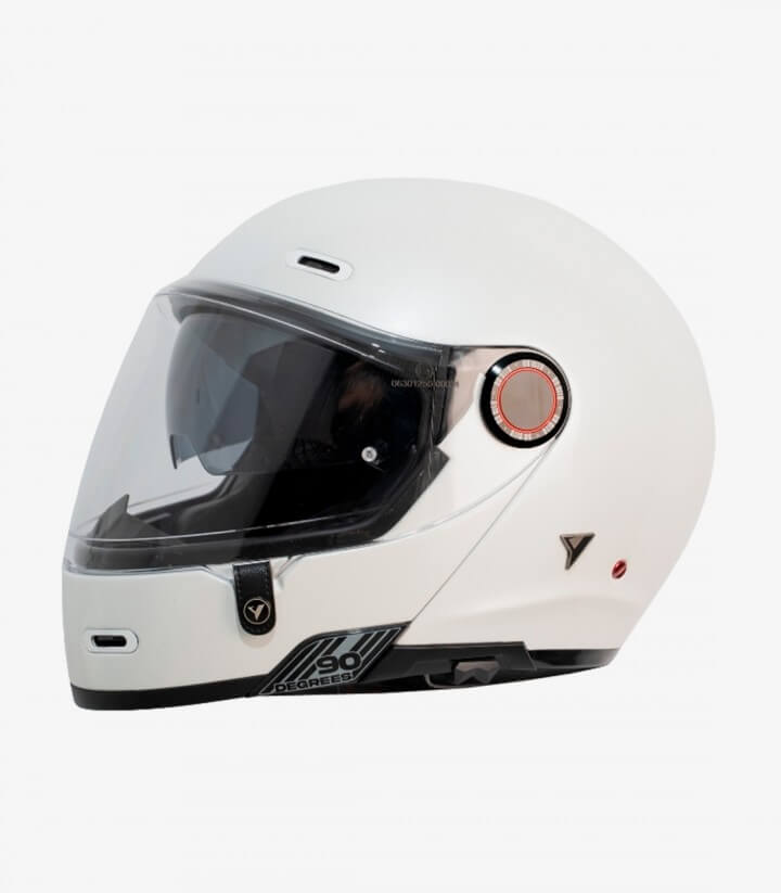 Casco Integral By City 90 Degrees Blanco Perla