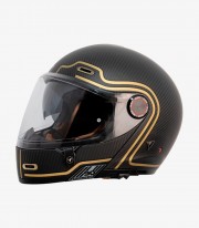 By City 90 Degrees Full-Face Helmet Gold Carbon
