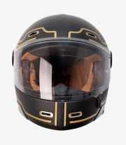 By City 90 Degrees Full-Face Helmet Gold Carbon