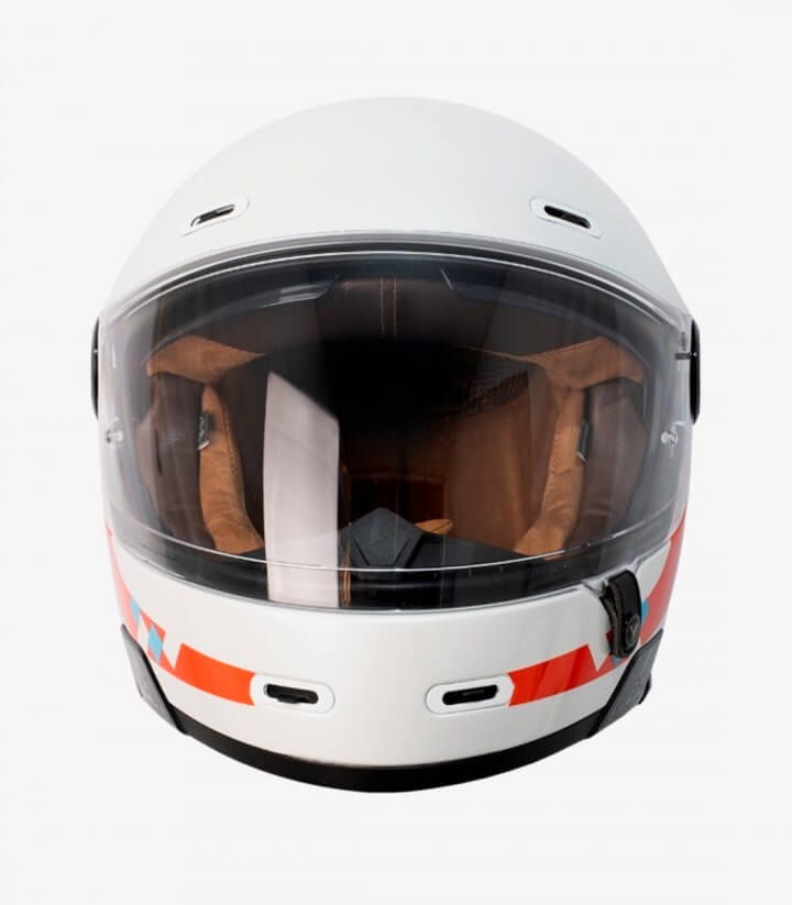 Casco Integral By City 90 Degrees Maniac Blanco