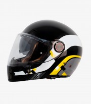 By City 90 Degrees Full-Face Helmet Maniac Black