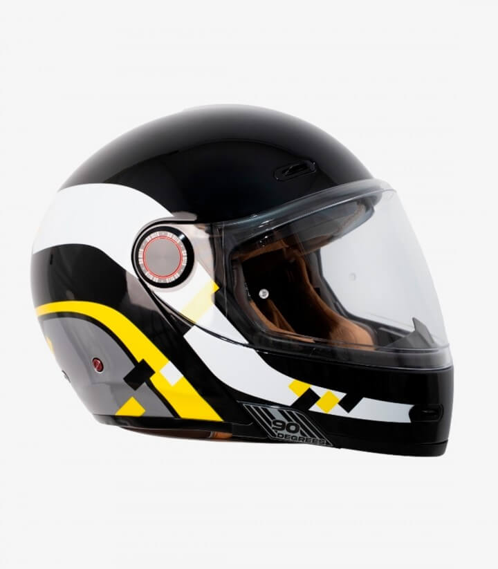 Integralhelm By City 90 Degrees Maniac Schwarz