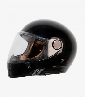 By City 90 Degrees Full-Face Helmet Black Shiny