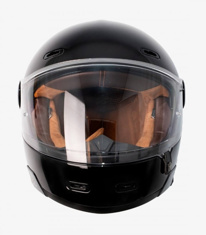 Casco Integral By City 90 Degrees Negro Brillante