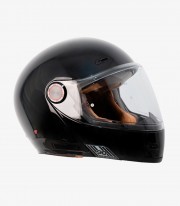 By City 90 Degrees Full-Face Helmet Black Shiny