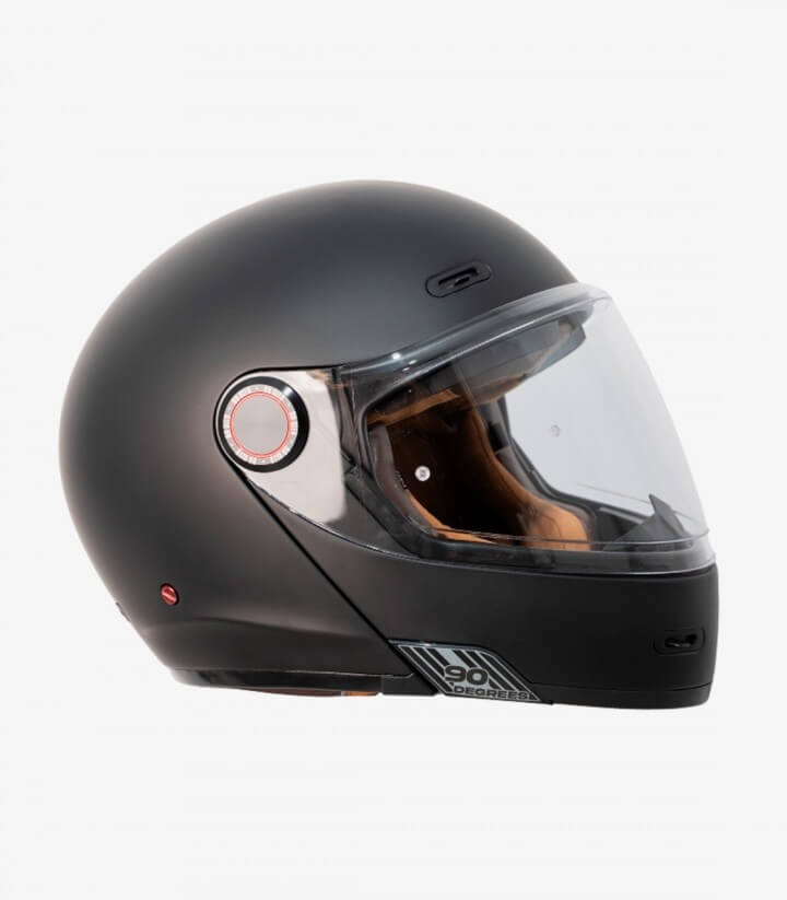 Casco Integral By City 90 Degrees Negro Mate