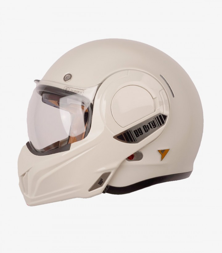 By City 180 TECH Modular Helmet White Bone