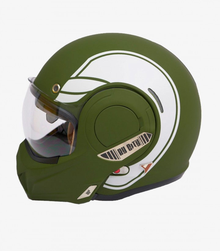 By City 180 TECH Modular Helmet Green