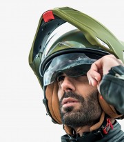 By City 180 TECH Modular Helmet Green