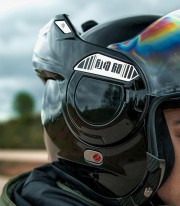 By City 180 TECH Modular Helmet Black Shiny
