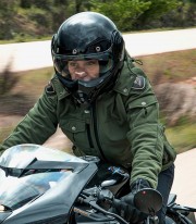 By City 180 TECH Modular Helmet Black Shiny