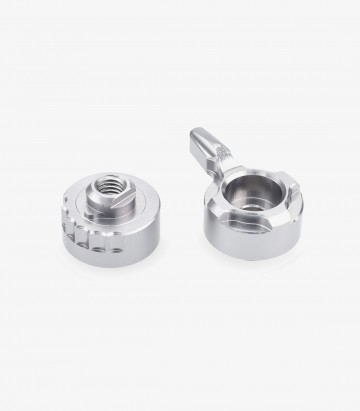 Einstellrad für Brems- / Kupplungshebel 4.0 Puig Silber 22336P