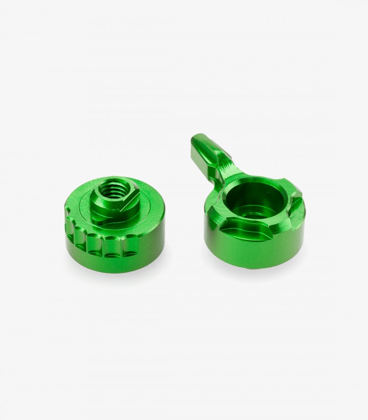 Einstellrad für Brems- / Kupplungshebel 4.0 Puig Grün 22336V