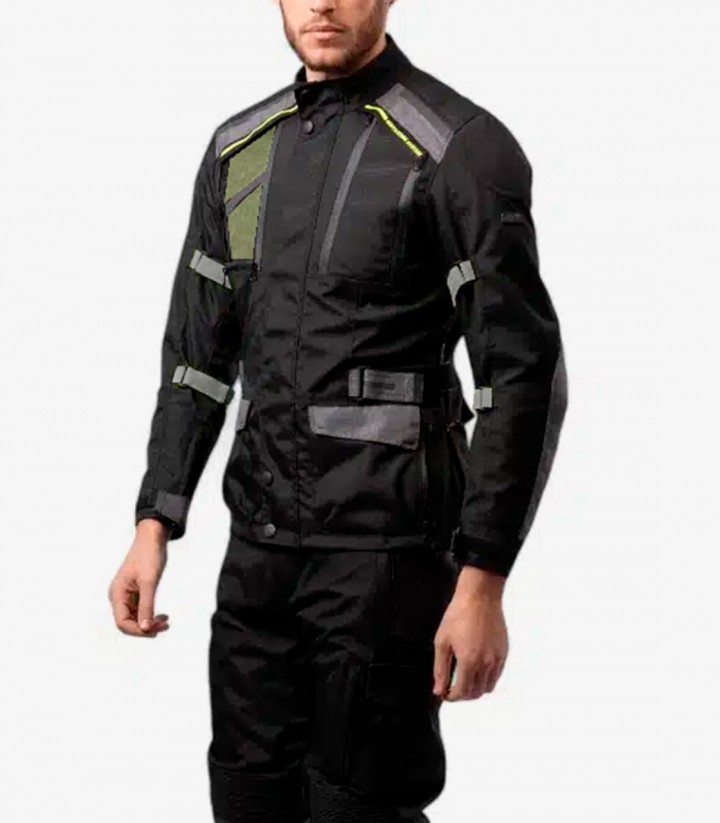 Herren-Winterjacke By City África Grün