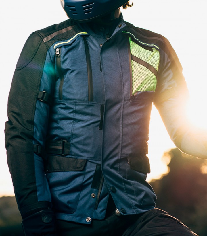 Herren-Winterjacke By City África Blau