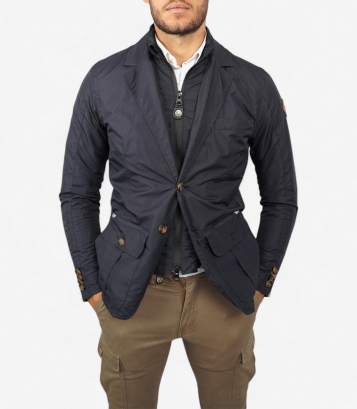 Herren-Sommerjacke By City Haute Couture Blau