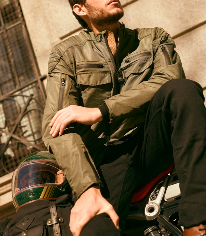 Herren-Sommerjacke By City Magnum Grün