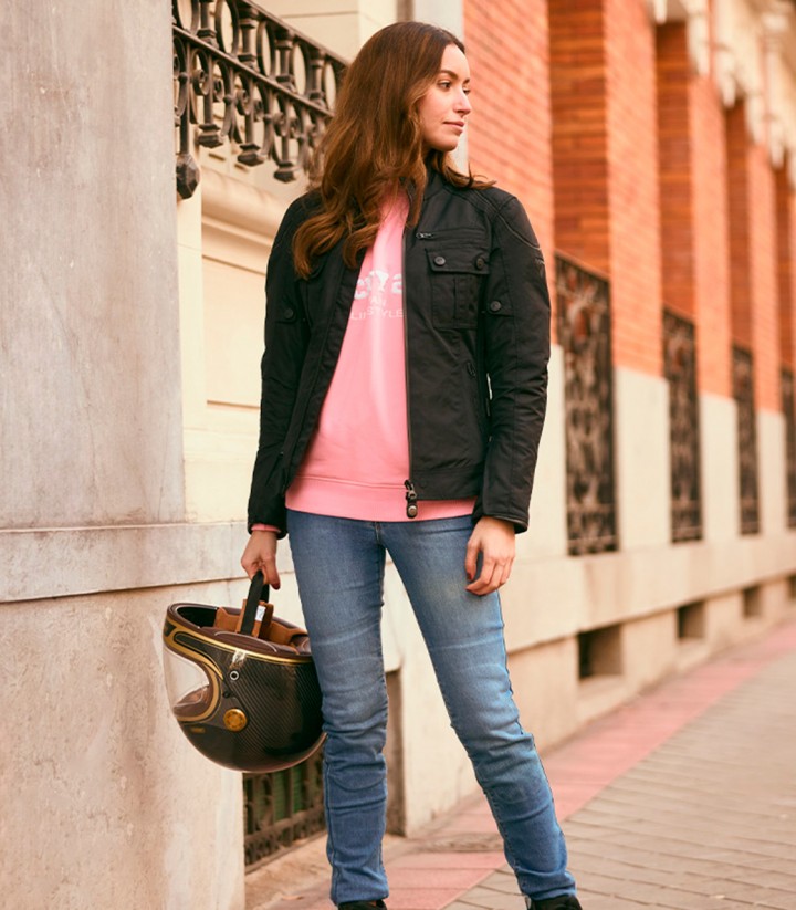 Damen-Sommerjacke By City Newport Schwarz
