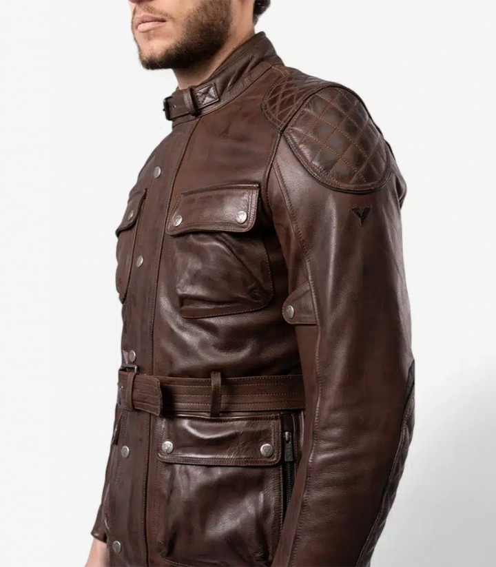 Brown Man Winter By City Mc Queen Jacket