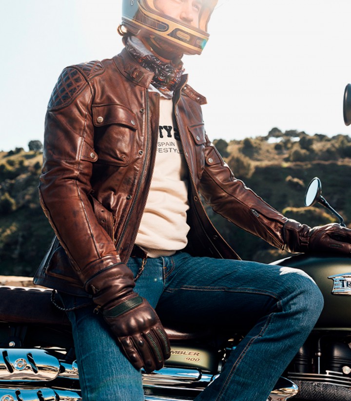 Brown Man Winter By City Mc Queen Jacket