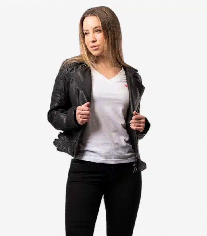 Damen-Winterjacke By City Queens II Schwarz