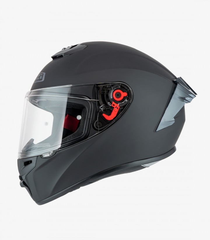NZI Trendy 3 Stream Matte Black Full Face Helmet