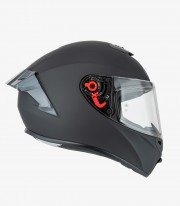 NZI Trendy 3 Stream Matte Black Full Face Helmet