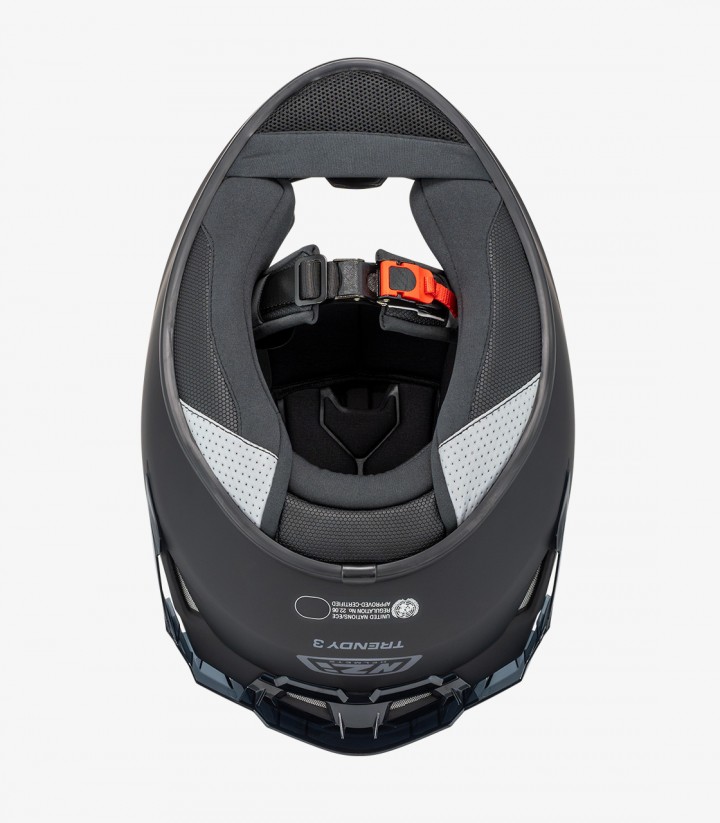 Casco Integral NZI Trendy 3 Stream Negro Mate
