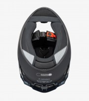NZI Trendy 3 Stream Matte Black Full Face Helmet