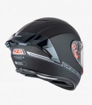 NZI Trendy 3 Stream Solid Nouveau Matte Black Full Face Helmet