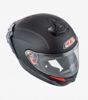 NZI Trendy 3 Stream Solid Nouveau Matte Black Full Face Helmet