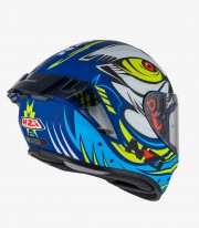 NZI Trendy 3 Stream Ocelo White & Blue Full Face Helmet