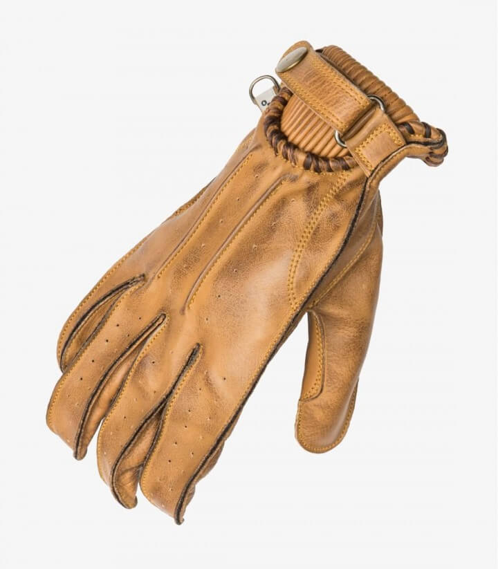 Guantes de verano de hombre Second Skin de By City en color mostaza