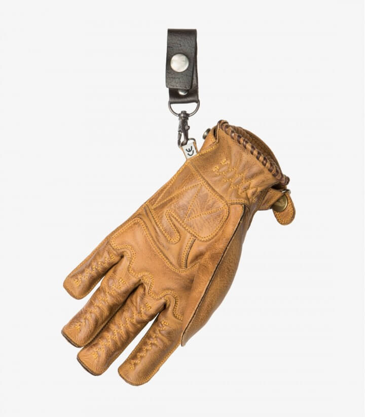 Herren-Sommerhandschuhe Second Skin von By City in Senfgelb