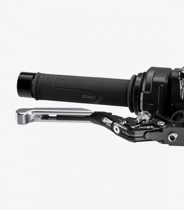Puig 4.0 Extendable-Foldable Levers Silver